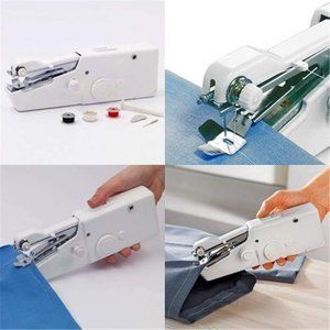 Handy Stitch Handheld Sewing Machine and 64pc. Sewing Accessory Kit